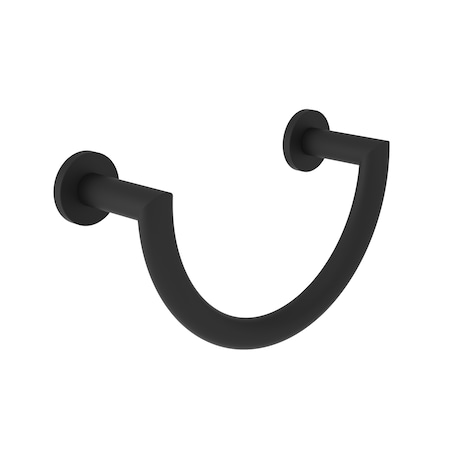 Newport Brass Towel Ring in Flat Black 36-09-56